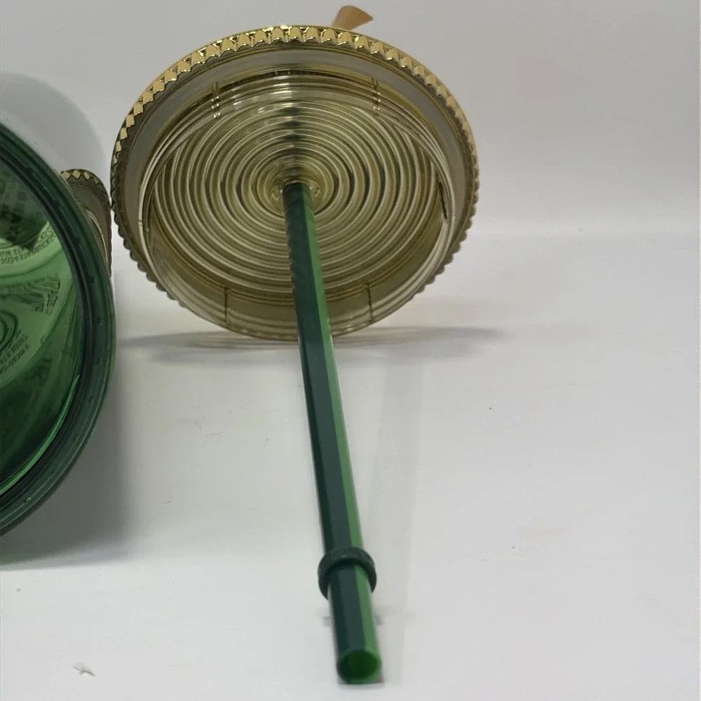 Starbucks - Wicked Emerald City Gold Green Tumbler - NEW - Wizard of Oz 24 OZ